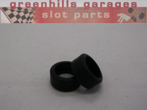 Greenhills Scalextric Jaguar XKR Front Tyre pair - USED - P7410**