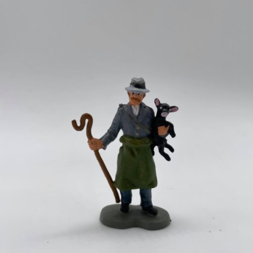 F998 Greenhills Unique Hand Painted Britains Farmer with Lamb - 1.32 Scale - NEW