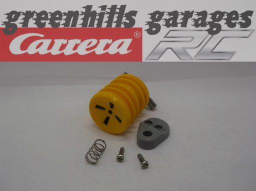 Greenhills Carrera RC ''Yoshi Race Kart'' Left Front (From Front) Axle, Wheel, Spring and Screws - Used - CRCP166 JM**