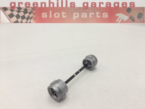 Greenhills Carrera Evolution Red Bull RB1 Front Axle+Wheels C Clien No 15 27122- Used - P7665**