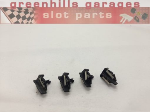 Greenhills Scalextric Std Refurbished Long Stem Guide Blades Fitted with New Greenhills Braid (x4)- NEW -G3305**