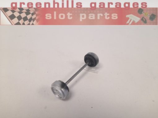 Greenhills Scalextric Lamborghini Diablo Front Axle & Wheels New - P7711**