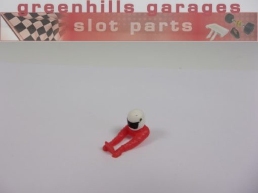 Greenhills Scalextric Navigator Red White Helmet - Used - P7755**