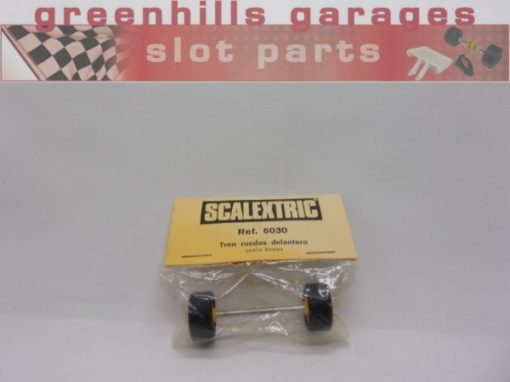 Greenhills Scalextric Lancia Stratos Front Axle+Wheels+Tyres 6030 -BNIP- P7747**