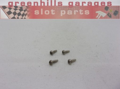 Greenhills Scalextric Start Team Car Single Seater Screw set (4)-Used - P7866**