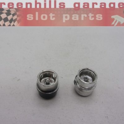 Greenhills Scalextric Superstox Wheel Chrome Pair-Used- P7879**