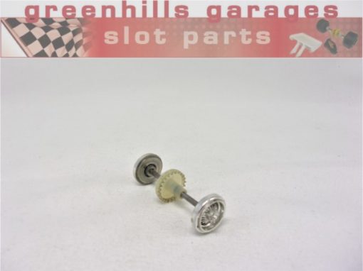 Greenhills Scalextric Playcraft France BRM F1 Rear Axle+Wheels- Used- P7959**