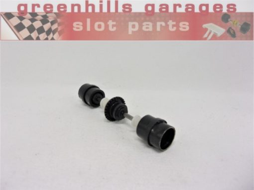 Greenhills Scalextric Tyrrell 008 Rear Axlee+Wheels Gold Rims C135- Used - P8103**