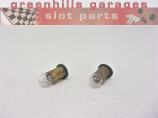 Greenhills Scalextric Vintage Screw-in Light Bulb Pair -Used- P8139**