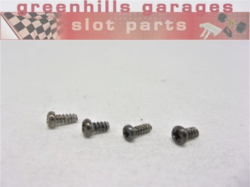 Greenhills Scalextric Carrera Evolution Porsche 917k Screw Set (4)-Used- P8170**