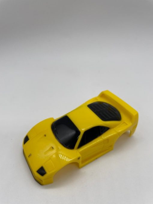 Greenhills Carrera First Ferrari F40 Yellow Body Shell - NEW - S2807