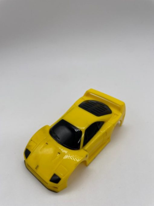 Greenhills Carrera First Ferrari F40 Yellow Body Shell - Used - S2808