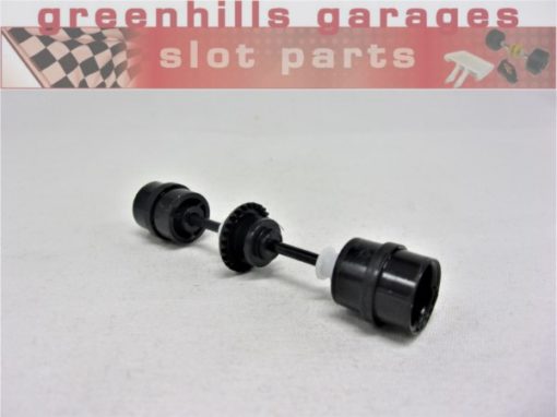 Greenhills Scalextric Williams Renault FW15C Rear Axle+Wheels - Used - P8438** - Image 2