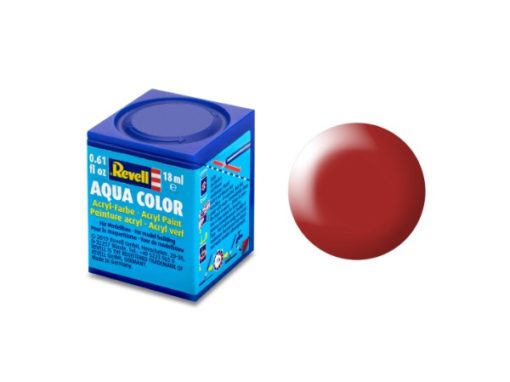 Greenhills Revell Aqua Colour Acrylic Paint Fiery Red Silk Matt 18ml 36330 - NEW - C5349