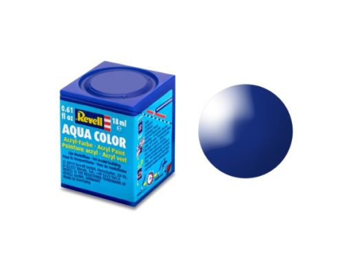 Greenhills Revell Aqua Colour Acrylic Paint Ultramarine Blue Gloss 18ML 36151 - NEW - C5359