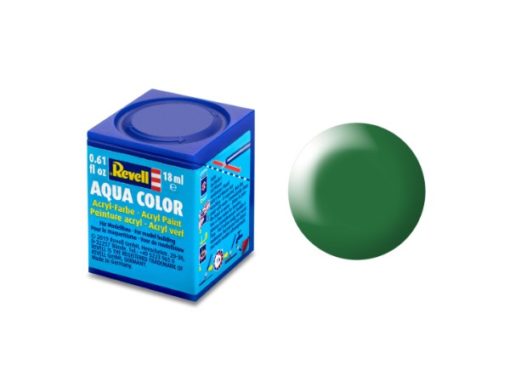 Greenhills Revell Aqua Colour Acrylic Paint Leaf Green Silk Matt 18ML 36364 - NEW - C5362