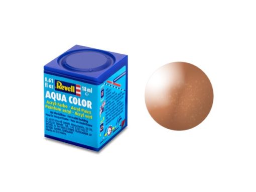 Greenhills Revell Aqua Colour Acrylic Paint Copper Metallic 18ML 36193 - NEW - C5369