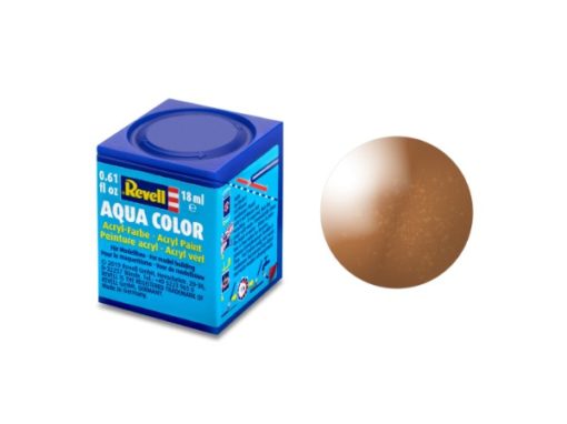 Greenhills Revell Aqua Colour Acrylic Paint Bronze Metallic 18ML 36195 - NEW - C5373