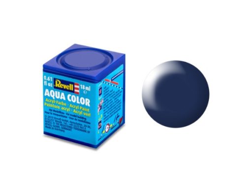 Greenhills Revell Aqua Colour Acrylic Paint Lufthansa Blue Silk Matt 18ML 36350 - NEW - C5381