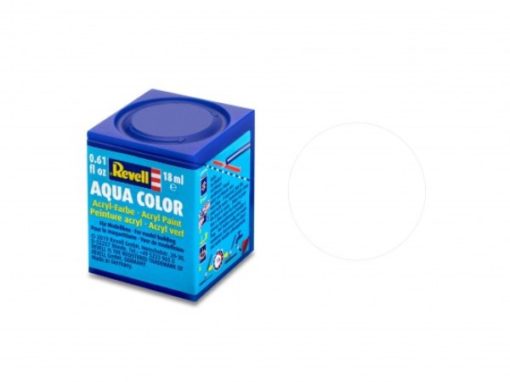 Greenhills Revell Aqua Colour Acrylic Paint Clear Matt 18ML 36102 - NEW - C5426