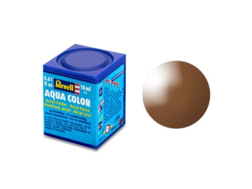 Greenhills Revell Aqua Colour Acrylic Paint Mud Brown Gloss 18ML 36180 - NEW - C5427