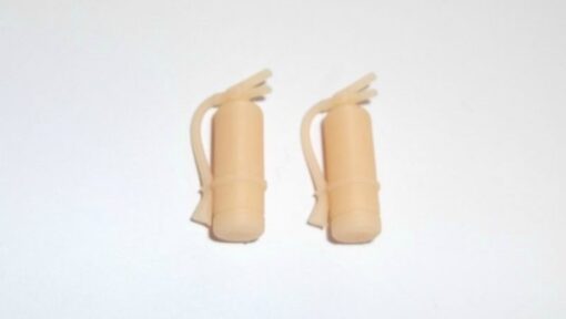 Greenhills Slot Car Fire Extinguisher Pair Unpainted - NEW - MACC593