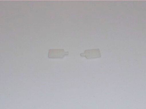 Greenhills Reproduction White Wing Mirror Pair for Scalextric Ford Escort Cosworth - NEW - G10