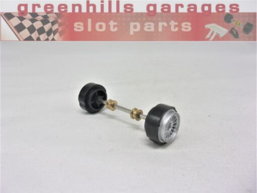 Greenhills Carrera Evolution Audi R18 TDi No 1 Spa 100km 2011 Front Axle+Wheels -Used- P8487**