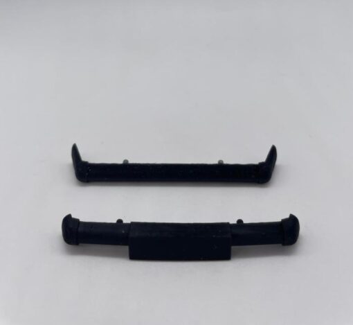 GP36 - Greenhills Black Front & Rear Bumper Pair for Scalextric Rover 3500 - NEW