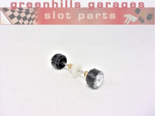 Greenhills Carrera Evolution BMW M1 Procar No 81 1980 Denim Rear Axle+Wheels 27627 -NEW- P8463**