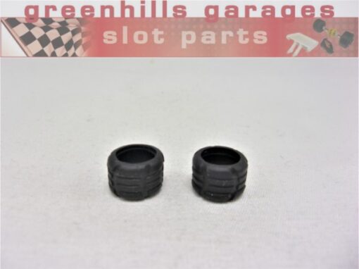 Greenhills Carrera Go!!! Mario Kart Mario/Luigi/Yoshi/Toad Front Tyre Pair - NEW - P8417