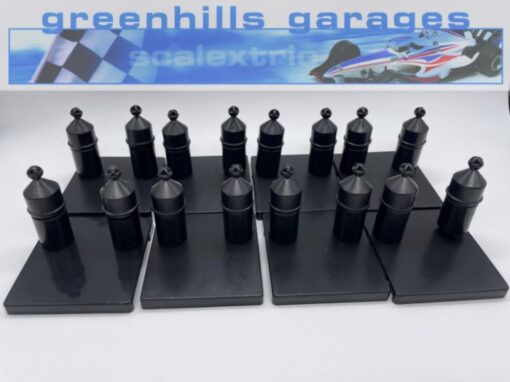 Greenhills Carrera GO!!! Black Adjustable Looping Support Set x 8 - Used - MACC965