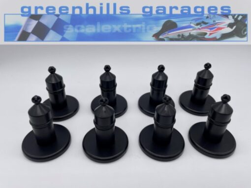 Greenhills Carrera GO!!! Black Adjustable Looping / Bridge Support Set x 8 88109 - NEW - MACC967