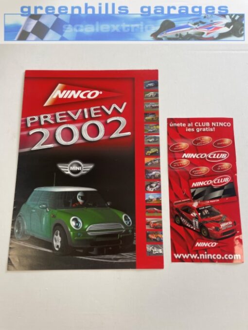 Greenhills Ninco 2002 Preview Leaflet - CAT80