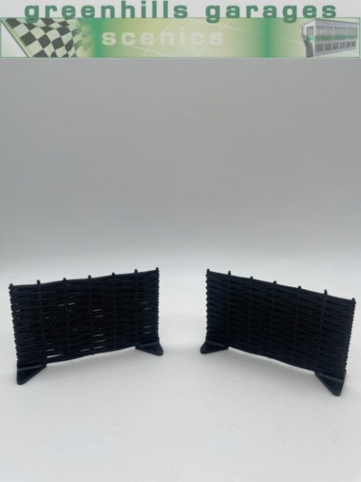 Greenhills Scalextric Set of 2 x Wattle Fencing for Goodwood Chicane - Used - ACC3237