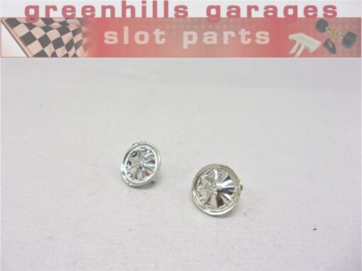 Greenhills Scalextric Formula Junior Wheel Trims Pair- Used - P8067** - Image 2