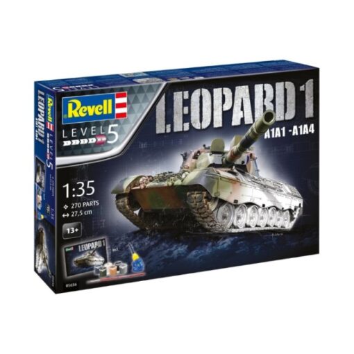 Greenhills Revell Military Kit Gift Set Leopard 1 A1A1 - A1A4 05656 1.35 Scale - NEW - RPC054