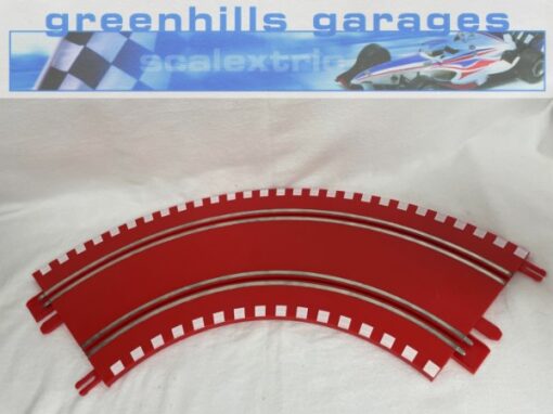 Greenhills Scalextric Start Disney Pixar Cars Red 90 Degree Curve - Used - MT786