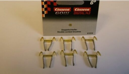 Greenhills Carrera Go!!! Double Contact Brushes / Braids x 6 - NEW - G1140 - Image 2