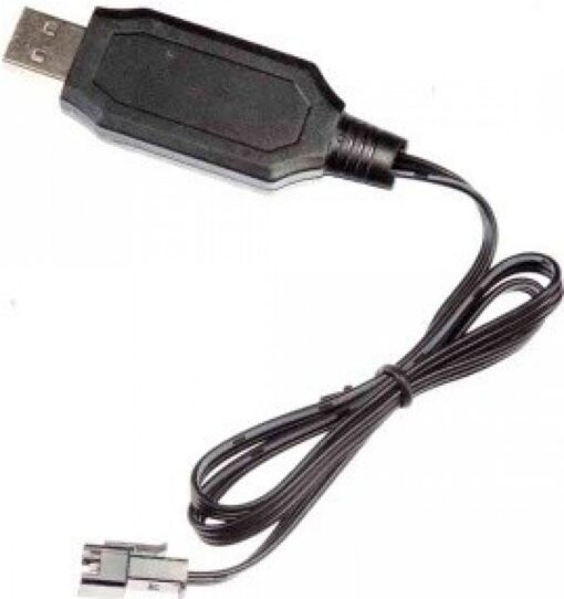 Greenhills Carrera RC USB Charging Cable for LiFePO4 6.4V Batteries 370600054 - NEW - CRCP289