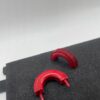 Greenhills Red Half Tyre Obstacle Pair for Scalextric Goodwood Chicane C177 - NEW - MACC985