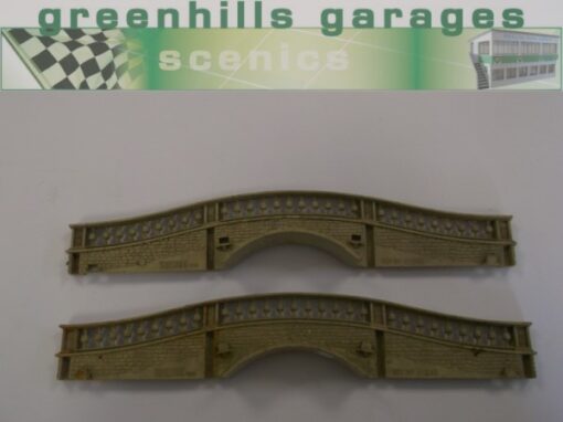 Greenhills Scalextric Hump Backed Bridge Parapets - Used - ACC3112