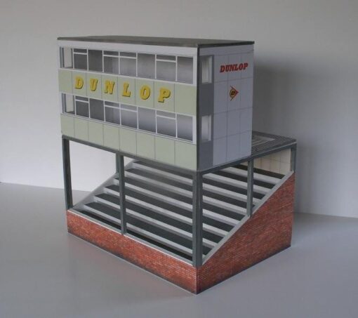 Greenhills Slot Car Building Silverstone Control Tower Kit 1:32 Scale - Brand New - MACC341 - Image 2