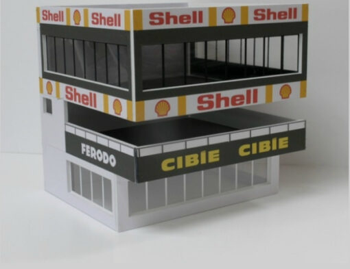 Greenhills Slot Car Building Le Mans ACO Towers Kit 1:32 Scale - Brand New - MACC400 - Image 2