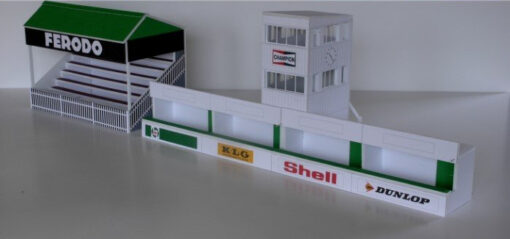 Greenhills Slot Car Buildings Goodwood Starter Pack Kit 1:32 Scale - Brand New - MACC282 - Image 3