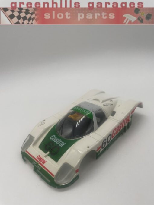 Greenhills Scalextric Jaguar XJR9 Castrol C382 Body Shell + Interior + Screens - Used - S3028