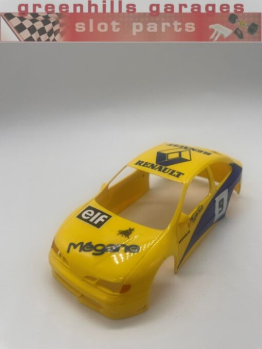 Greenhills Scalextric Renault Megane ELF C2477 Body Shell - Used - S3039