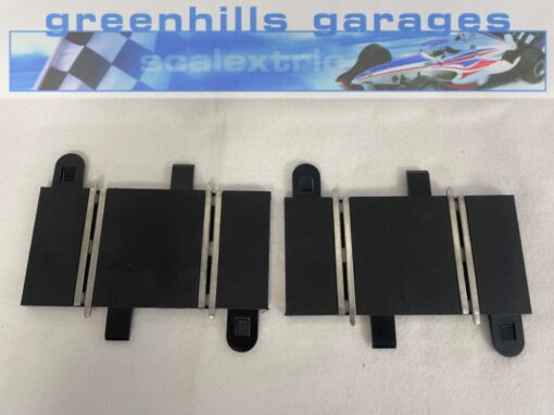 Greenhills Scalextric Sport Track 28mm Short Straights x 2 C8236 - Used - MT837