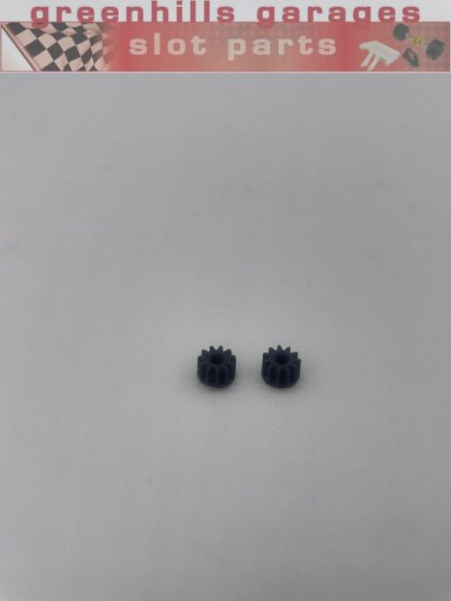 Greenhills Scalextric 11 Tooth Black Pinion Pair - Used - P10036