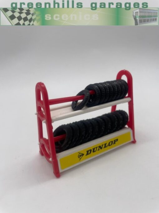 Greenhills 1.32 Scale Tyre Rack with Tyres - Used - ACC3311